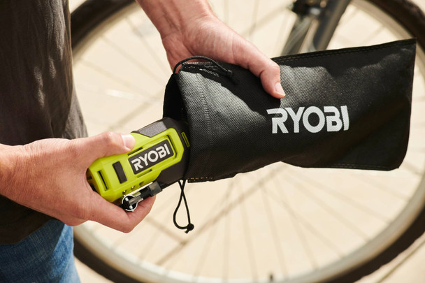 RYOBI 4V USB Lithium Cordless High Pressure Inflator Kit, 100 PSI, with 2.0Ah Battery - RI4-120G – image 4