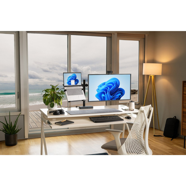 Kensington SmartFit Ergo Dual Extended Monitor Arm, 2x 32" up to 8kg, VESA 75/100, Black - K55409WW – image 11