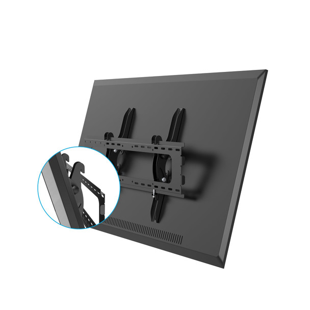 StarTech.com Tilting TV Wall Mount for 32-75" Displays, up to 75kg, VESA 600 x 400, Black - FLATPNLWALL – image 5