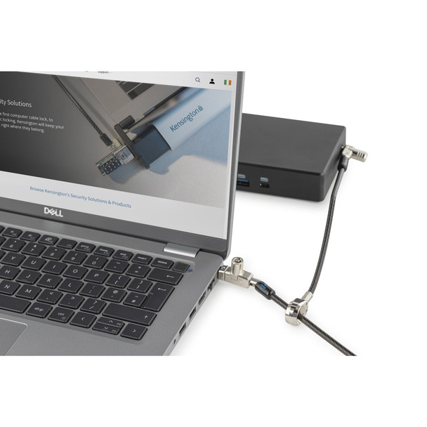 Kensington Slim N17 2.0 Keyed Dual Head Laptop Lock for Wedge-Shaped Slots - K60508WW – image 7