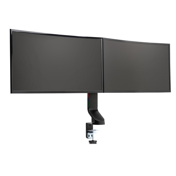Kensington SmartFit Space-Saving Dual Monitor Arm, Monitors up to 27in, C-Clamp/Grommet, Black - K55513WW – image 9