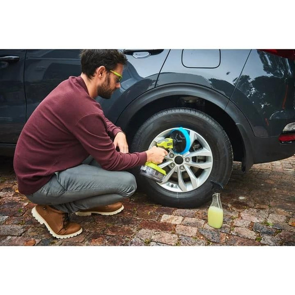 RYOBI 18V ONE+ Cordless Compact Power Scrubber, 210rpm, IPX7 (Battery & Charger Not Included) - R18CPS-0 – image 2