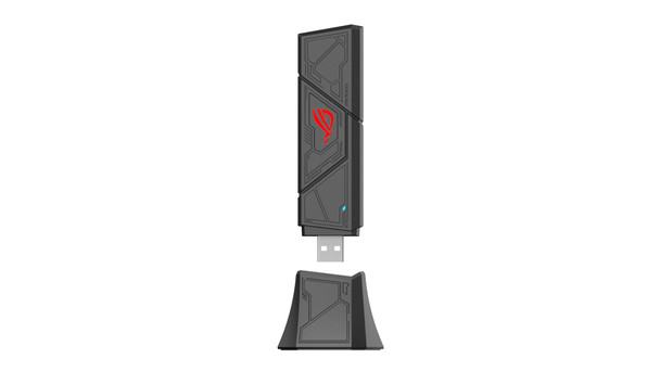 ASUS ROG USB-BE92 Wi-Fi 7 BE6500 Tri-Band USB Adapter, 6GHz, USB-A/USB-C - 90IG09I0-MO0B00 – image 2