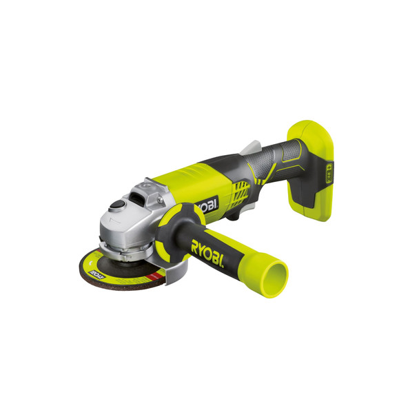 RYOBI 18V ONE+ Cordless Angle Grinder, Tool-Less Guard, 3-Position Handle (Battery & Charger Not Included) - R18AG-0
