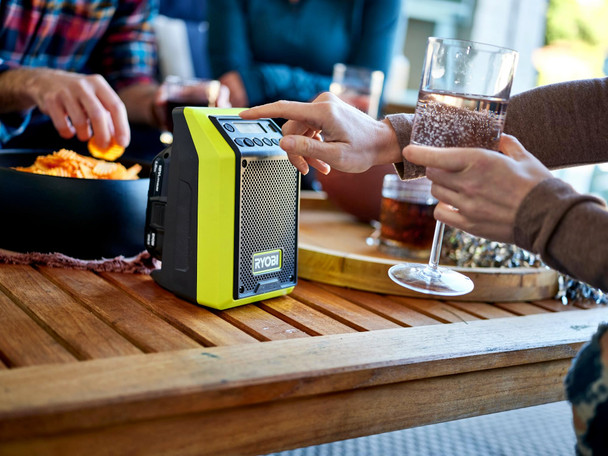 RYOBI 18V ONE+ Cordless DAB+ Radio with Bluetooth, 10W Speaker (Battery & Charger Not Included) - RRDAB18-0 – image 5