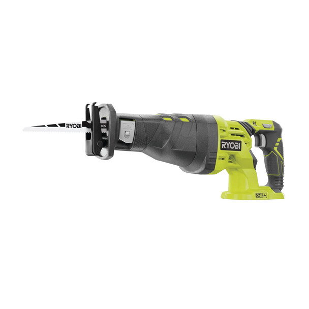 RYOBI 18V ONE+ Cordless Reciprocating Saw, 2,900spm, 28mm Stroke, Hyper Green (Battery & Charger Not Included) - R18RS-0