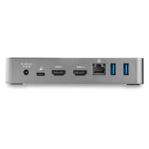 StarTech.com USB-C Dual Monitor Dock, 2x HDMI 1080p, 3x USB-A, USB-C, Gigabit Ethernet, Power Delivery - DK30CHHPDUK – image 4