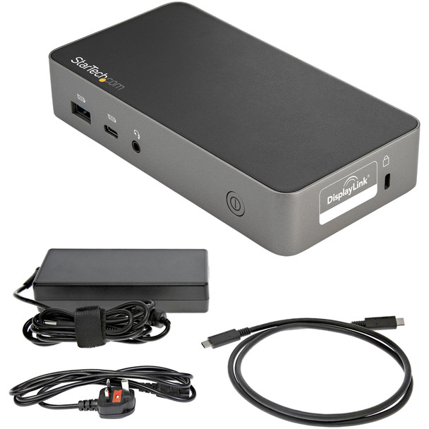 StarTech.com USB-C Dual Monitor Dock, 2x HDMI 1080p, 3x USB-A, USB-C, Gigabit Ethernet, Power Delivery - DK30CHHPDUK – image 7