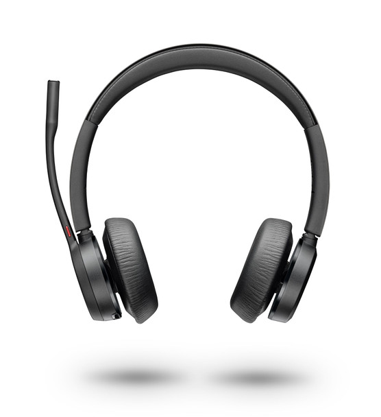 HP Poly Voyager 4320 Wireless Bluetooth Headset with BT700 USB-A Dongle, 24-Hour Talk Time, 50m Range - 76U49AA
