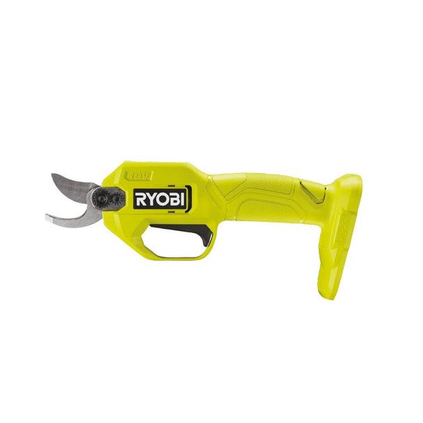 RYOBI 18V ONE+ Cordless Secateurs, 25mm Cutting Capacity, 145Nm (Battery & Charger Not Included) - RY18SCA-0