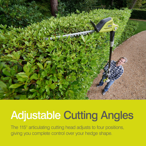 RYOBI 18V ONE+ Cordless Pole Hedge Trimmer, 45cm Blade, 2.9m Reach (Battery & Charger Not Included) - OPT1845 – image 8