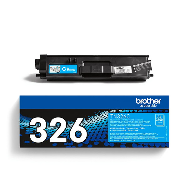 Brother TN-326C Genuine High Yield Cyan Toner Cartridge, 3,500 Pages - TN326C – image 3