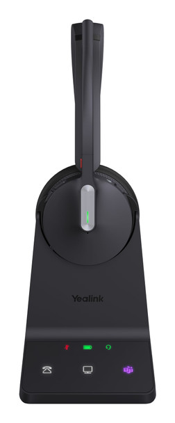 Yealink WH64 Dual Teams DECT & Bluetooth Wireless Headset, USB-C, Busylight, Black - 1208674 – image 2