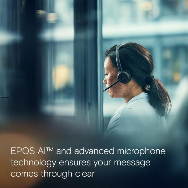 EPOS IMPACT 500 Wireless ANC Headset, Teams Certified, Bluetooth, USB-C & USB-A, Up to 35h Talk Time - 1001490 – image 7