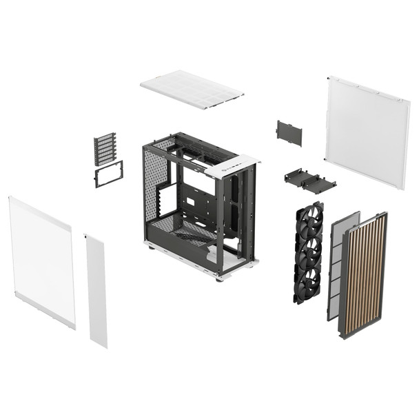 Fractal Design North XL E-ATX Full Tower PC Case, Tempered Glass, 3x 140mm Fans, Chalk White - FD-C-NOR1X-04 – image 5