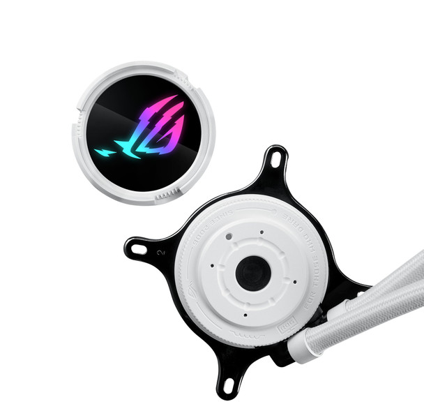 ASUS ROG Strix LC III 360 ARGB White Edition All-in-One CPU Liquid Cooler, 3x 120mm ARGB Fans - 90RC00T2-M0UAY0 – image 8