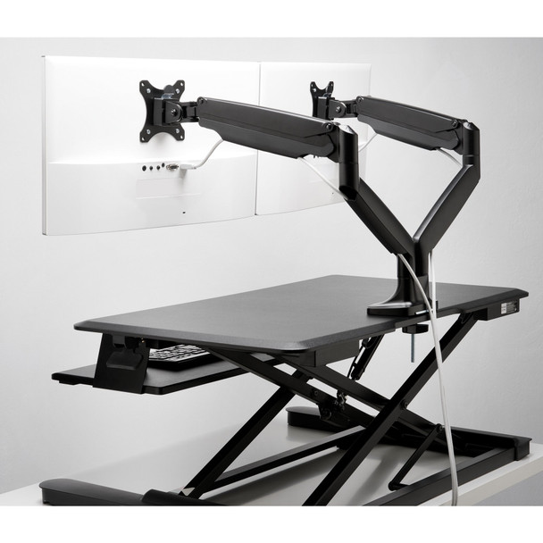 Kensington SmartFit One-Touch Height-Adjustable Dual Monitor Arm, 13-34", Up to 9kg, Black - K59601WW – image 6