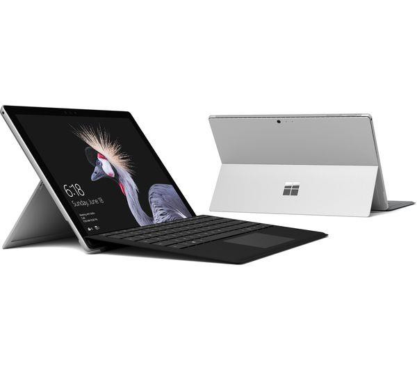 MICROSOFT Surface Pro & Typecover, Intel Core i5 7300U, 4GB, 128GB SSD