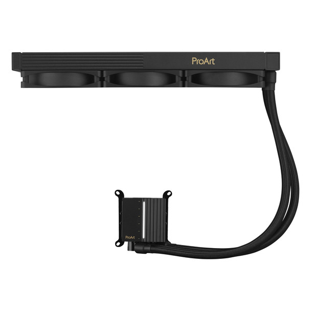 ASUS ProArt LC 360 All-in-One CPU Liquid Cooler, Alphacool 120mm Fans, Illuminated Meter, Black - 90RC0120-M0UAY0 – image 4