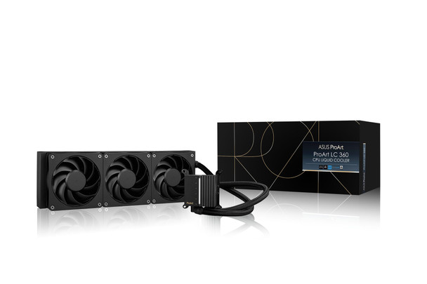 ASUS ProArt LC 360 All-in-One CPU Liquid Cooler, Alphacool 120mm Fans, Illuminated Meter, Black - 90RC0120-M0UAY0 – image 6