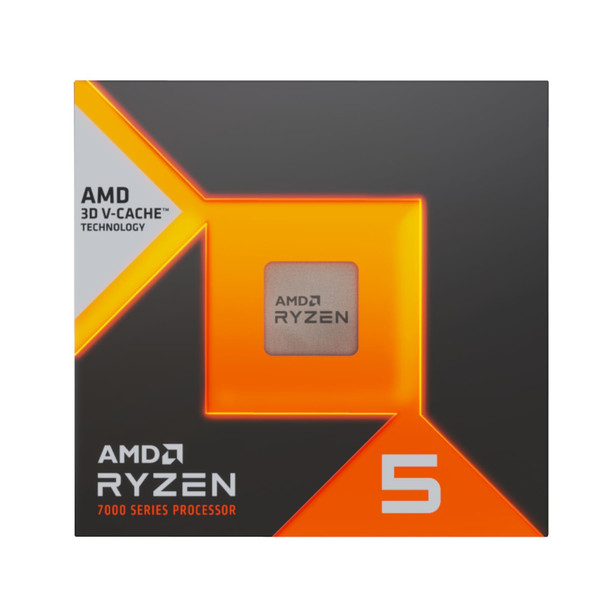 AMD Ryzen 5 7500X3D 6-Core AM5 Processor, up to 4.5GHz, 96MB L3 Cache, Boxed, No Cooler - 100-100001904WF – image 2