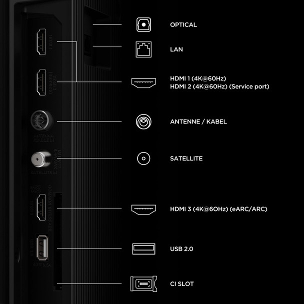 TCL 43V6D 43" 4K UHD HDR10+ Smart Fire TV, Dolby Atmos, Game Master, Black - 43V6D-UK – image 11
