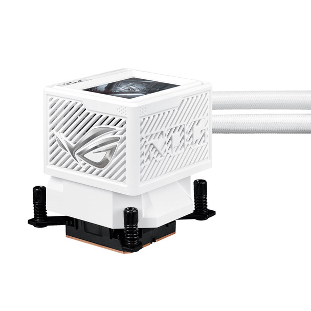 ASUS ROG Ryujin III 360 ARGB Extreme AIO Liquid CPU Cooler, 3.5" LCD, 120mm ARGB Fans, White - 90RC0132-M0EAY0 – image 7