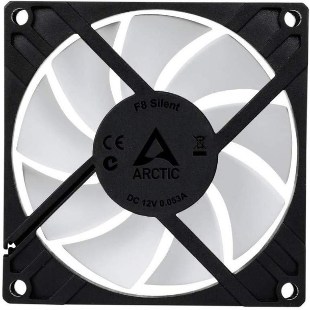Arctic F8 Silent, Ultra-Quiet 80mm PC Case Cooling 3-pin