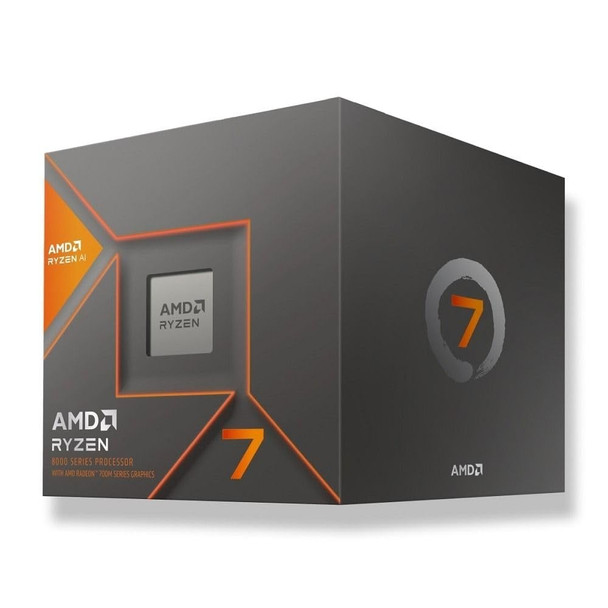 AMD Ryzen 7 8700G Processor, 8 Cores/16 Threads, Up to 5.1GHz, AM5, Radeon Graphics, Boxed - 100-100001236SB