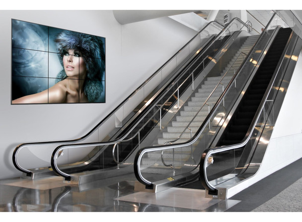 Peerless-AV Full-Service Video Wall Mount with Quick Release, up to 65", VESA 600 x 400, Black - DS-VW765-LQR – image 2