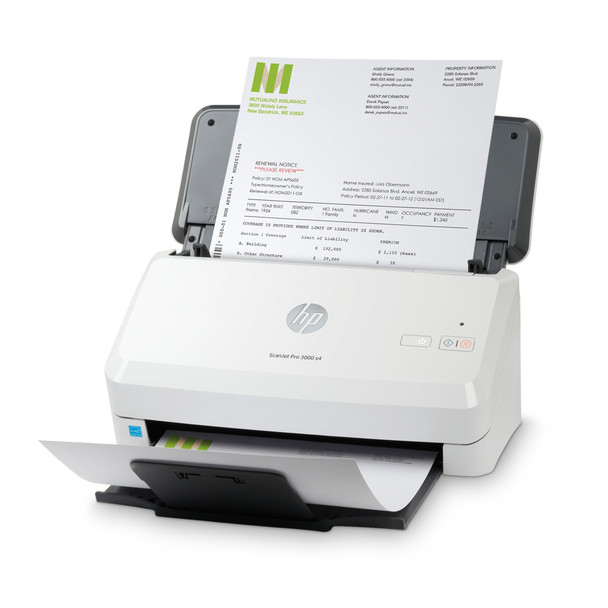 HP ScanJet Pro 3000 s4 Sheet-fed Document Scanner, A4, 600 dpi, 40ppm Duplex - 6FW07A#B19 – image 9