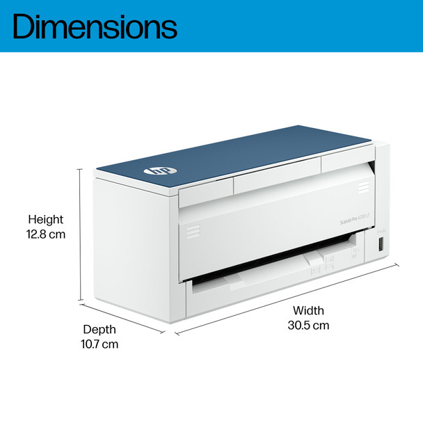 HP ScanJet Pro 4200 s1 Sheet-fed Document Scanner, A4, 600 dpi, ADF - 8Q4W2A#B19 – image 4