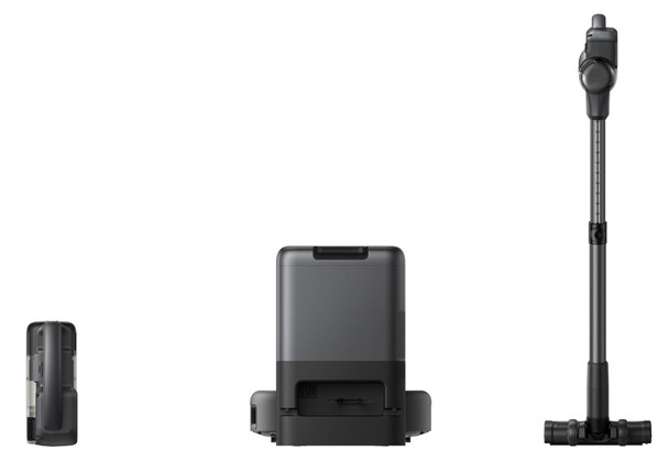 eufy E20 3-in-1 Robot Vacuum, Stick & Handheld Vacuum, 30,000Pa Suction, Auto-Empty - T2070G10