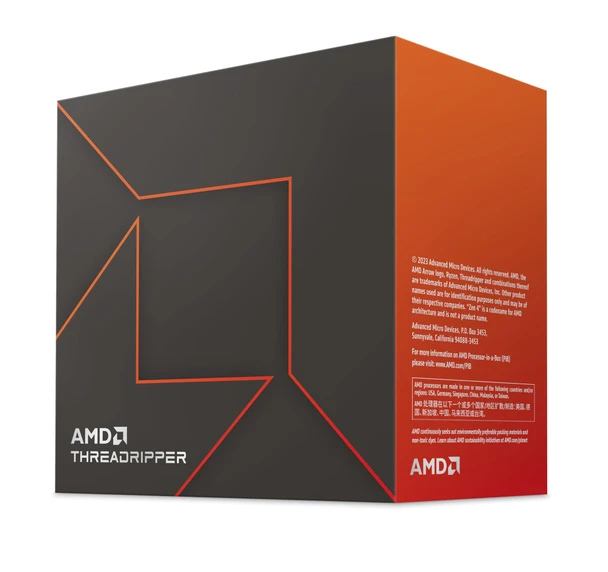 AMD Ryzen Threadripper 7960X Processor, 24 Cores/48 Threads, Up to 5.3GHz, 152MB Cache - 100-100001352WF