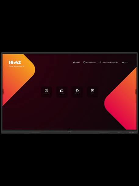 i3CONNECT Elm 2 86" 4K Interactive Touchscreen, Android EDLA, 50-Point Touch, 65W Audio – image 2