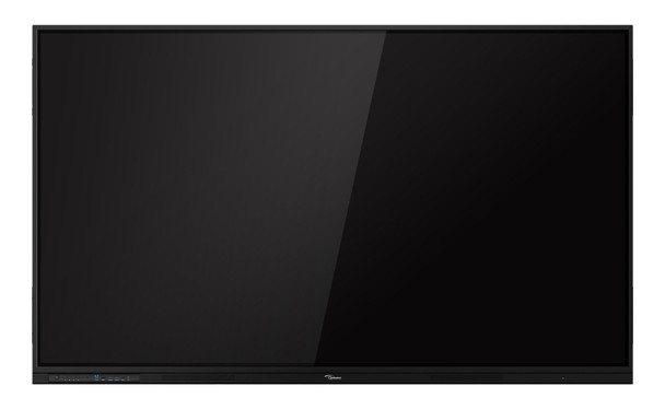 Optoma 3863RK 86" 4K Interactive Flat Panel Display, Android 14, 50-Point Touch, 2x 20W Speakers - H1F0H08BW101 – image 3