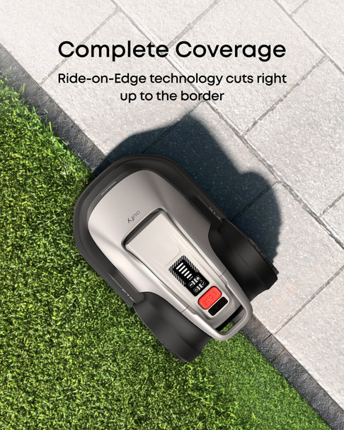 eufy Robot Lawn Mower E15, Wire-Free Vision Navigation, Lawns up to 800m², 40% Slopes, Wi-Fi and 4G App Control - T28802A2 – image 5