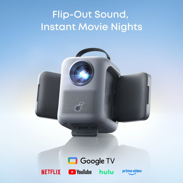Anker soundcore Nebula P1i Smart Portable Projector, 1080p Full HD, 380 ANSI Lumens, Google TV, 2x 10W Speakers - D2200211 – image 2