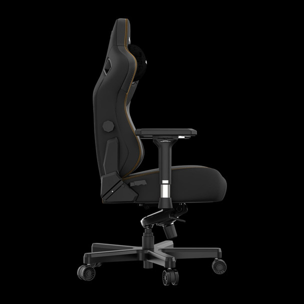 AndaSeat Kaiser 3 Premium Gaming Chair, Size L, Black PVC Leather, 4-Way Lumbar, Magnetic Head Pillow - 12YDCL01BPVC – image 4