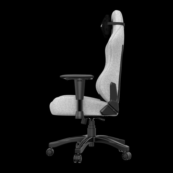 AndaSeat Phantom 3 Premium Gaming Chair, Size XL, Grey Linen Fabric, Head & Lumbar Pillows - 18XL52GF – image 2