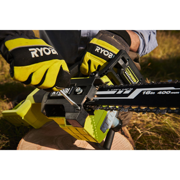 RYOBI RY36CSX40C-0 36V MAX POWER Brushless EDGE Optimised 40cm Cordless Chainsaw, 14.2 m/s Chain Speed (Bare Tool) - RY36CSX40C-0 – image 5