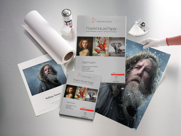 Hahnemühle William Turner 310gsm Matt FineArt Inkjet Paper Roll, 100% Cotton, Mould-Made, 24" x 12 m – image 3
