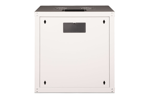 DIGITUS Unique 12U 19" Wall Mounting Network Cabinet, 643 x 600 x 450 mm, Glass Door, 100 kg, Grey - DN-1912-U – image 4