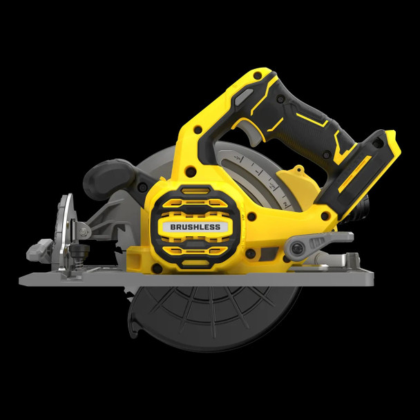 STANLEY FATMAX V20 18V Brushless Cordless Circular Saw, 190 mm Blade, 65 mm Cut Depth, Track Compatible, Bare Tool - SFMCS551B-XJ – image 3
