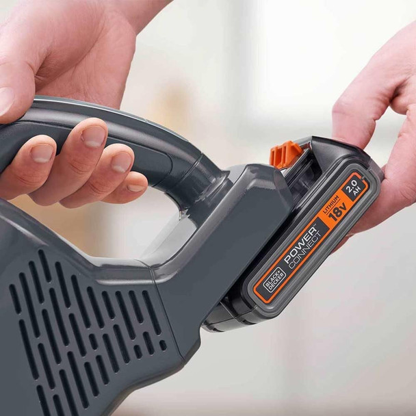BLACK+DECKER 18V POWERSERIES+ Cordless Stick Vacuum with 2.0Ah Battery, 500ml Bowl, FloorSense, 2-in-1 - BHFEA18D1-GB – image 5