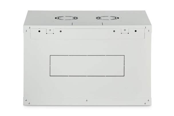 DIGITUS Dynamic Basic 7U 19" Wall Mounting Network Cabinet, 385 x 600 x 450 mm, Glass Door, 60 kg, Grey - DN-1907-U-EC – image 4