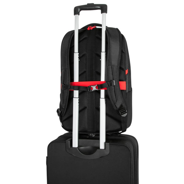 Targus Strike II Gaming Backpack for 17.3" Laptops, 27 Litres, Headset Loop, Trolley Strap, Black - TBB639GL – image 5