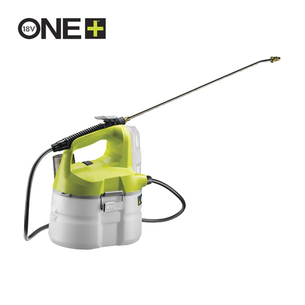 RYOBI 18V ONE+ Cordless Handheld Weed Sprayer, 3.5L Tank, Push-Button Pressurisation (Bare Tool) - OWS1880