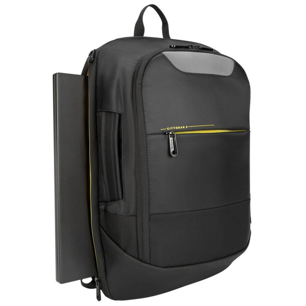 Targus CityGear 14-15.6" Convertible Laptop Backpack/Briefcase, Dome Protection, Black - TCG661GL – image 2