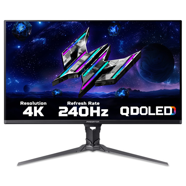 Acer Predator X32X5 31.5" 4K UHD 240Hz QD-OLED Gaming Monitor - UM.JXXEE.504